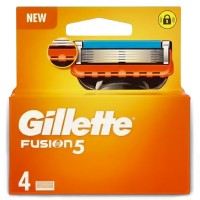  Сменные картриджи для бритья Gillette Fusion5, 4 шт.