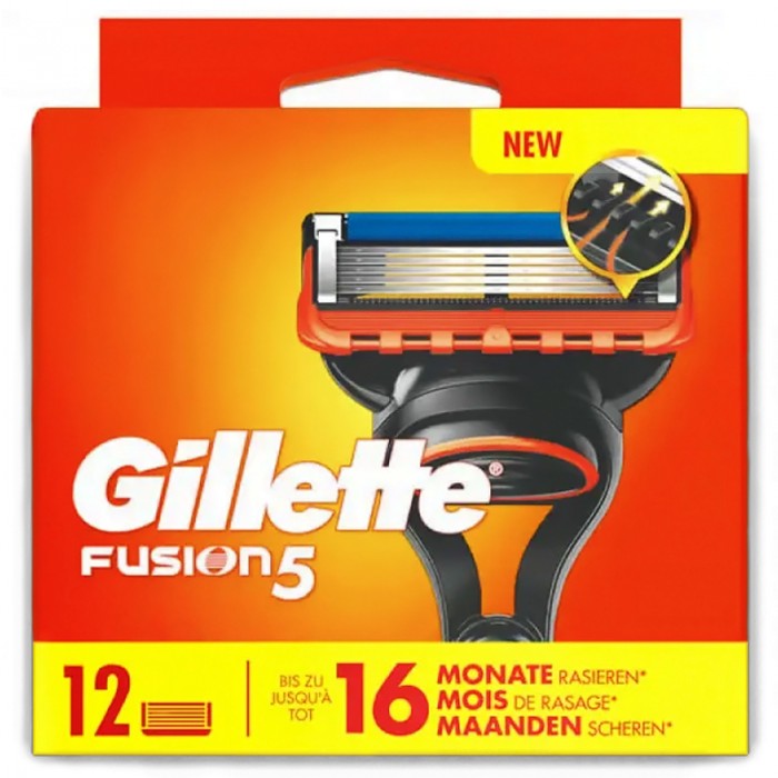 Змінні картриджі для гоління Gillette Fusion5, 12 шт. - 