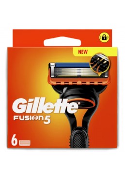 Сменные картриджи для бритья Gillette Fusion5, 6 шт.