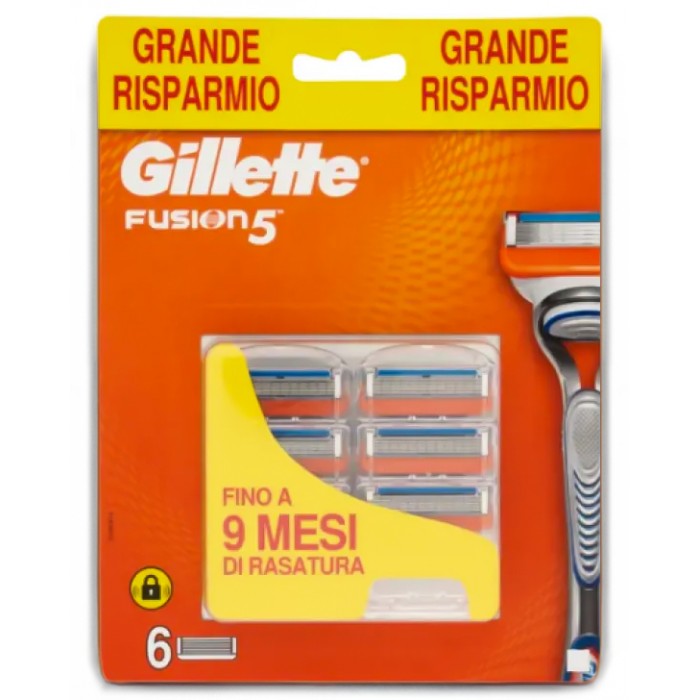 Змінні картриджі для гоління Gillette Fusion5, 6 шт - 
