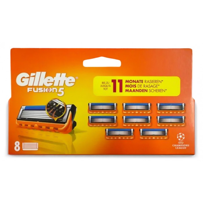 Сменные картриджи для бритья Gillette Fusion5, 8 шт. - 