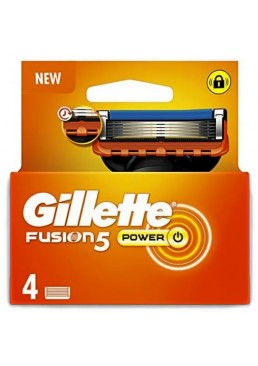 Сменные картриджи для бритья Gillette Fusion5 Power, 4 шт.