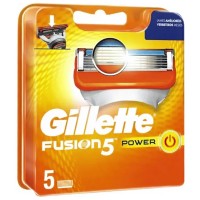 Сменные картриджи для бритья Gillette Fusion5 Power, 5 шт.