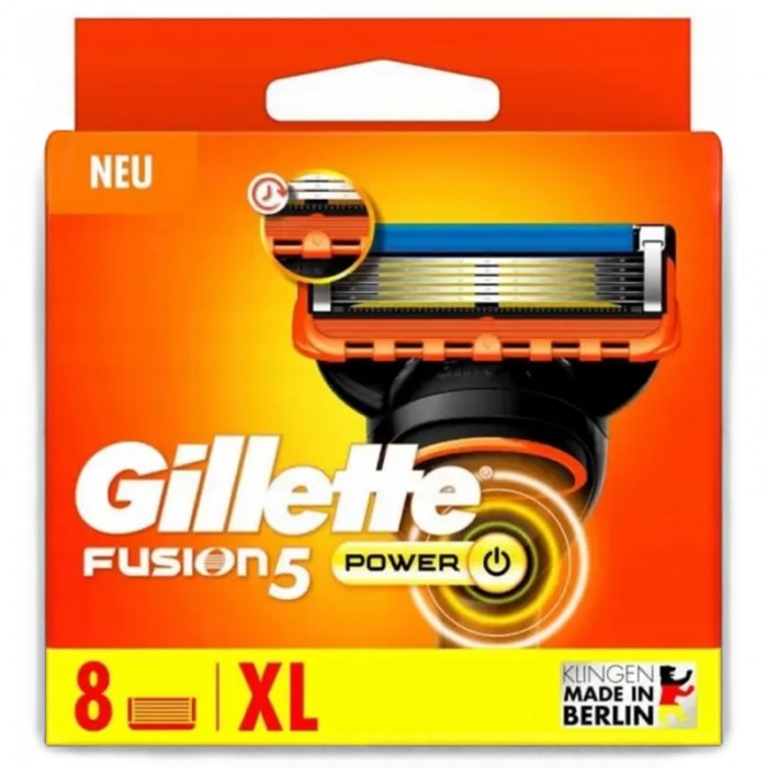 Змінні картриджі для гоління Gillette Fusion5 Power, 8 шт. - 