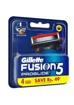 Сменные картриджи для бритья Gillette Fusion5 ProGlide, 4 шт.