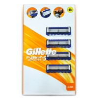 Сменные картриджи для бритья Gillette Fusion5 Sport, 4 шт.