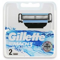 Сменные картриджи для бритья Gillette Mach3 Start, 2 шт.