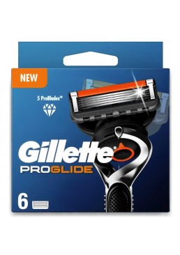 Сменные картриджи для бритья Gillette ProGlide, 6 шт.