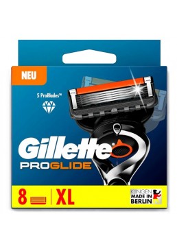 Сменные картриджи для бритья Gillette ProGlide, 8 шт