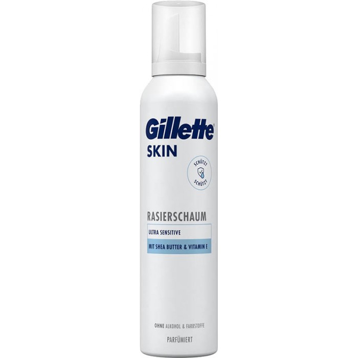 Пена для бритья Gillette SKIN для сверхчувствительной кожи, 240 мл - 