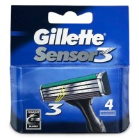 Змінні картриджі для гоління Gillette Sensor3, 4 шт.