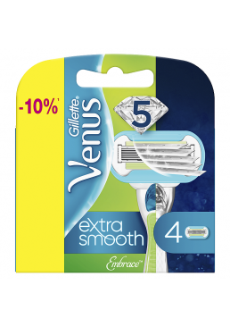 Сменные картриджи Venus Embrace Extra Smooth, 4 шт