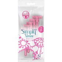 Жіночі станки для гоління Gillette Simply Venus2 Basic, 5 шт