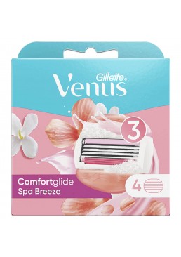 Сменные картриджи для бритья Venus ComfortGlide Breeze, 4 шт