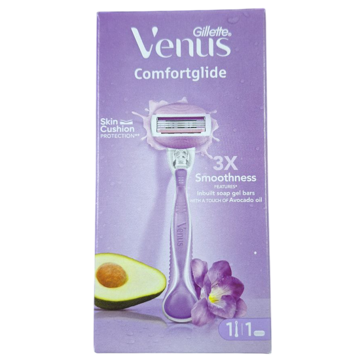 Станок с 1 сменной кассетой Gillette Venus ComfortGlide Aloe & Freesia scent - 
