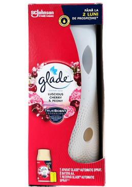 Освіжувач повітря автоматичний Glade Півонія-Вишня, 269 мл
