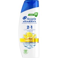 Шампунь Head & Shoulders 2 в 1 Против перхоти Цитрусовая свежесть, 330 мл