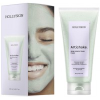 Охолоджувальна ліфтинг-маска Hollyskin Skin Perfecting Mask Artichoke для боротьби з набряками, 250 мл 