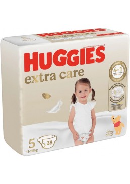 Підгузки Huggies Extra Care Jumbo 5 (11-25 кг),28шт