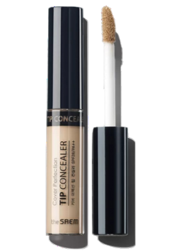 Рідкий консилер для обличчя The Saem Cover Perfection Concealer 1.5 Natural Beige (натуральний), 6.5 г