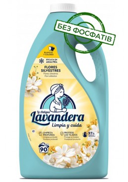 Гель для стирки Lavandera Flores Silvestres с ароматом полевых цветов, 4,5 л (90 стирок)