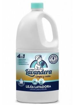 Гель концентрированный Lavandera Lejía Lavadora 4в1 для отбеливания одежды и мытья различных поверхностей, 2 л