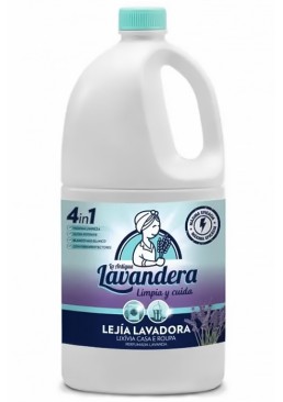 Средство Lavandera Lejía Lavadora 4в1 для отбеливания одежды и мытья различных поверхностей с ароматом лаванды, 2 л