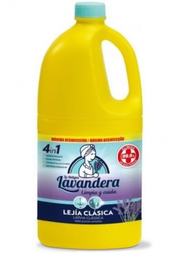 Універсальний дезінфектор-відбілювач Lavandera clasica 4в1 з ароматом лаванди, 2 л