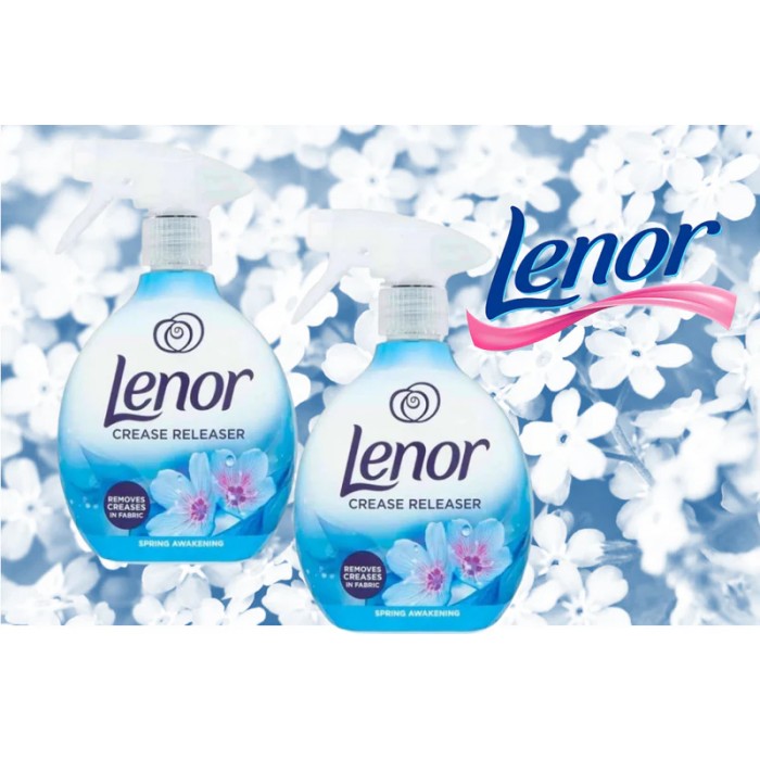 Спрей для разглаживания складок на одежде Lenor Весеннее пробуждение, 500 мл - 
