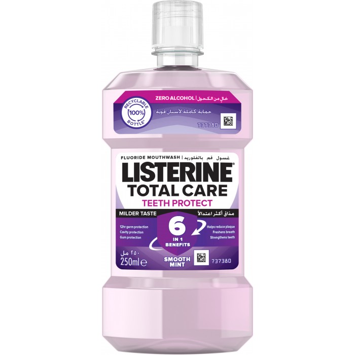 Ополіскувач для ротової порожнини Listerine Total Care, 250 мл - 