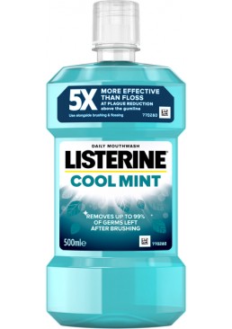 Ополіскувач для ротової порожнини Listerine Свіжа м'ята Захист ясен, 500 мл