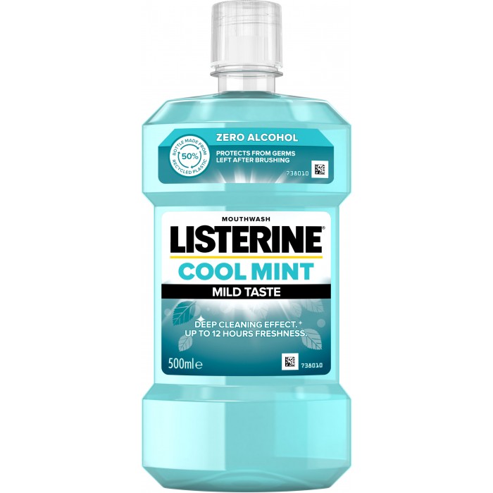 Ополіскувач для ротової порожнини Listerine Свіжа м'ята, 500 мл - 