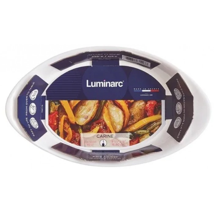 Форма для выпекания Luminarc Smart Cuisine Carine овальная, 21 х 13 см - 