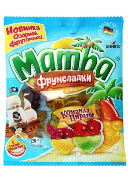 Мармелад жувальний MAMBA Фрумеладки Команда Піратів, 70 г