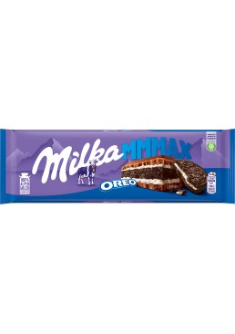Шоколад Milka Oreo молочна начинка і хрустке печиво Орео 300г