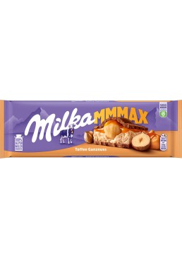 Шоколад Milka Toffee Wholenut з цільними лісовими горіхами 300 г