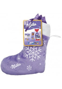 Новорічний набір Milka Різдвяний чобіт, 131.5 г