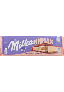 Шоколад Milka Strawberry Cheescake Полуничний чізкейк, 300 г