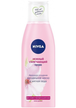 Тоник Nivea нежный смягчающий для сухой и чувствительной кожи, 200 мл