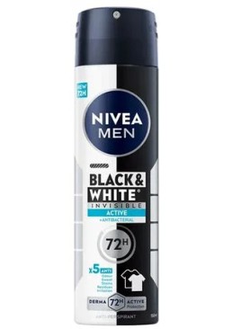 Антиперспірант-спрей NIVEA MEN Black & White Invisible Fresh, 150 мл