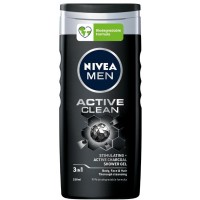 Гель для душу Nivea men Active clean, 250 мл