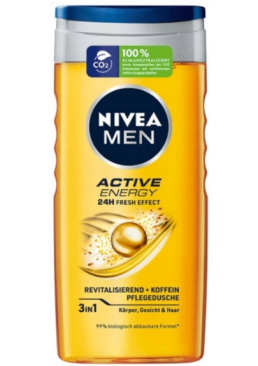Гель для душу Nivea Men Active Energy, 250 мл