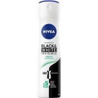 Дезодорант-антиперспірант Nivea Невидимий Захист для чорного та білого Fresh, 150 мл