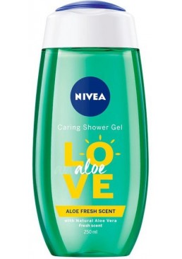 Гель для душу Nivea Love Aloe, 250 мл