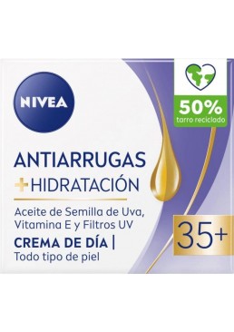 Крем для лица Nivea Энергия молодости и эластичность 35+ дневной антивозрастной против морщин, 50 мл
