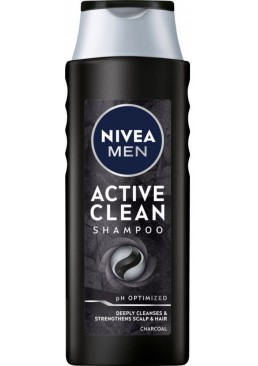 Шампунь-уход Nivea Men Ultra с активированным углем, 400 мл