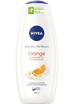 Гель для душу Nivea Крем і Апельсин, 500 мл