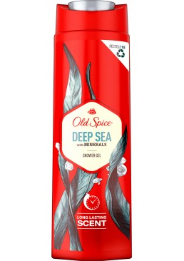 Гель для душа Old Spice Deep sea with Minerals, 400 мл