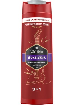 Гель для душа + Шампунь 2в1 Old Spice Rock, 400 мл