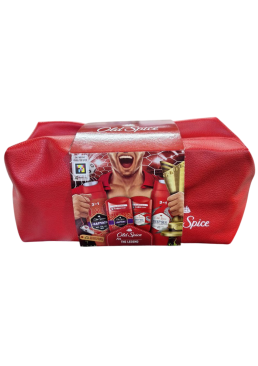 Подарунковий набір Old Spice Captain-Deep Sea (косметичка, 2 х гель для душу 250 мл, 2 х дезодоранти 50 мл)